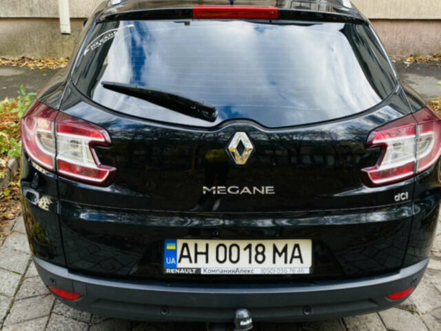Черный Рено Меган, объемом двигателя 1.46 л и пробегом 215 тыс. км за 8000 $, фото 3 на Automoto.ua