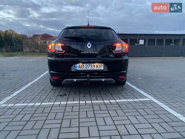 Черный Рено Меган, объемом двигателя 1.46 л и пробегом 263 тыс. км за 8600 $, фото 5 на Automoto.ua