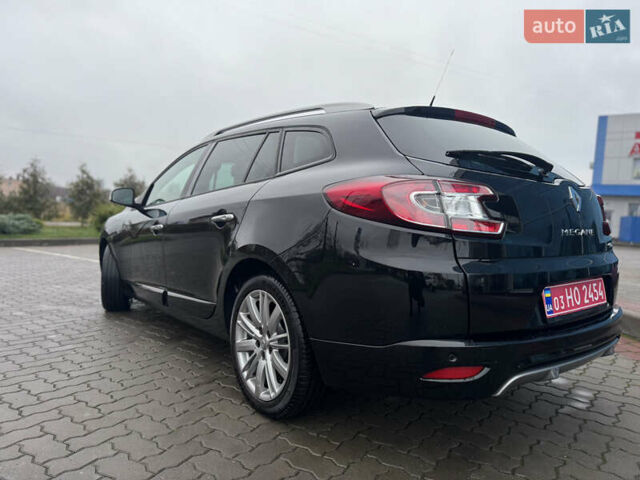 Черный Рено Меган, объемом двигателя 1.5 л и пробегом 237 тыс. км за 9300 $, фото 10 на Automoto.ua