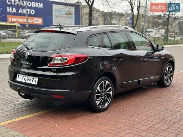 Чорний Рено Меган, об'ємом двигуна 1.5 л та пробігом 220 тис. км за 9600 $, фото 6 на Automoto.ua