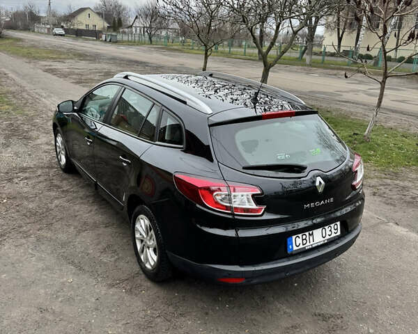 Черный Рено Меган, объемом двигателя 1.5 л и пробегом 101 тыс. км за 9499 $, фото 14 на Automoto.ua