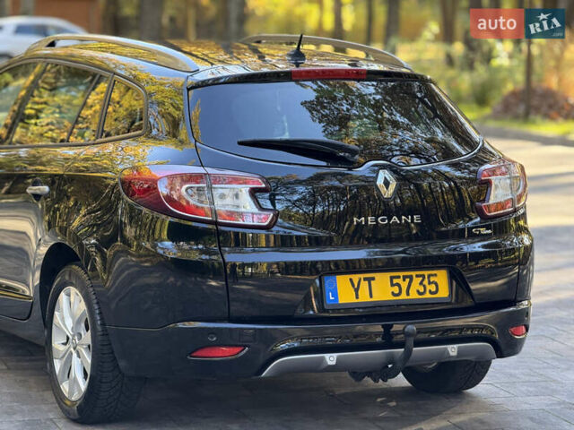 Черный Рено Меган, объемом двигателя 1.5 л и пробегом 244 тыс. км за 8800 $, фото 17 на Automoto.ua