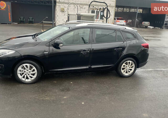 Черный Рено Меган, объемом двигателя 1.5 л и пробегом 214 тыс. км за 8700 $, фото 3 на Automoto.ua