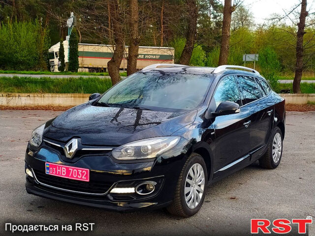 Черный Рено Меган, объемом двигателя 1.5 л и пробегом 250 тыс. км за 8700 $, фото 1 на Automoto.ua