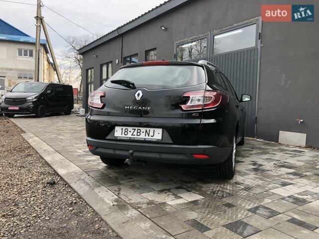 Черный Рено Меган, объемом двигателя 1.5 л и пробегом 185 тыс. км за 7600 $, фото 1 на Automoto.ua
