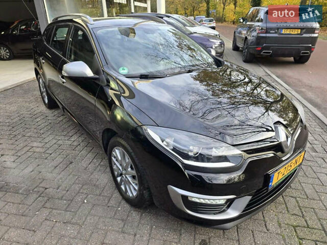 Черный Рено Меган, объемом двигателя 1.6 л и пробегом 253 тыс. км за 8750 $, фото 1 на Automoto.ua