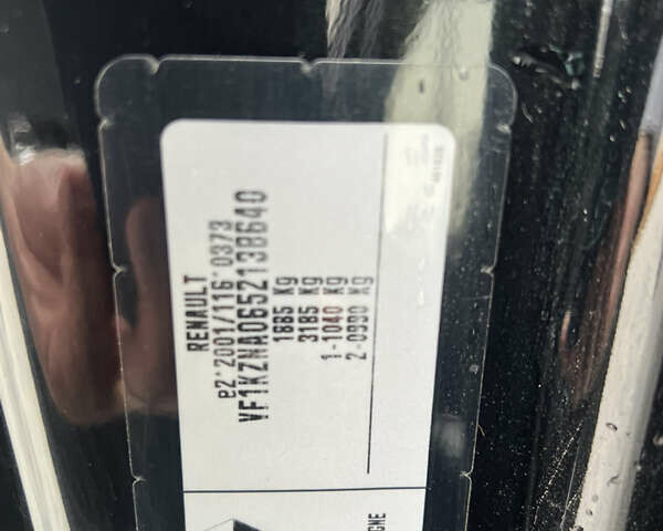 Черный Рено Меган, объемом двигателя 1.6 л и пробегом 221 тыс. км за 10900 $, фото 21 на Automoto.ua
