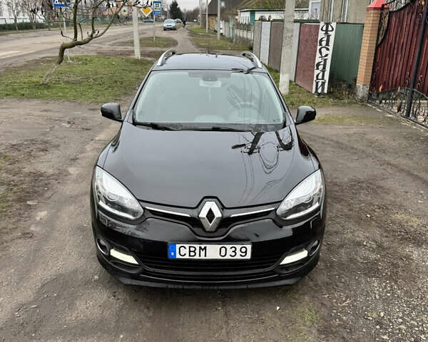 Черный Рено Меган, объемом двигателя 1.5 л и пробегом 101 тыс. км за 9499 $, фото 1 на Automoto.ua