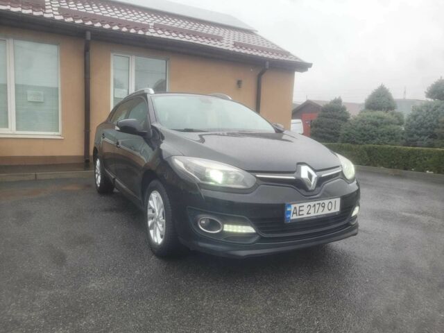 Черный Рено Меган, объемом двигателя 1.5 л и пробегом 207 тыс. км за 8200 $, фото 1 на Automoto.ua