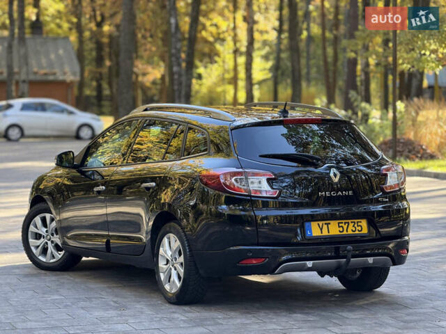 Черный Рено Меган, объемом двигателя 1.5 л и пробегом 244 тыс. км за 8800 $, фото 15 на Automoto.ua