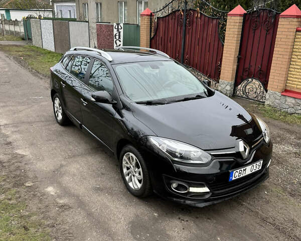 Черный Рено Меган, объемом двигателя 1.5 л и пробегом 101 тыс. км за 9499 $, фото 3 на Automoto.ua