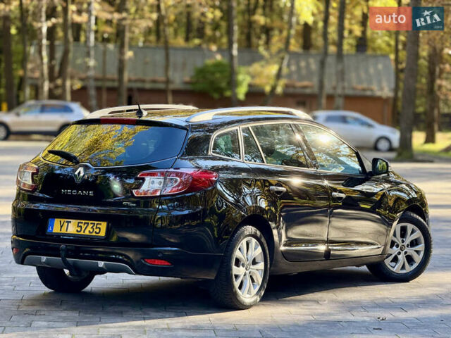 Черный Рено Меган, объемом двигателя 1.5 л и пробегом 244 тыс. км за 8800 $, фото 23 на Automoto.ua