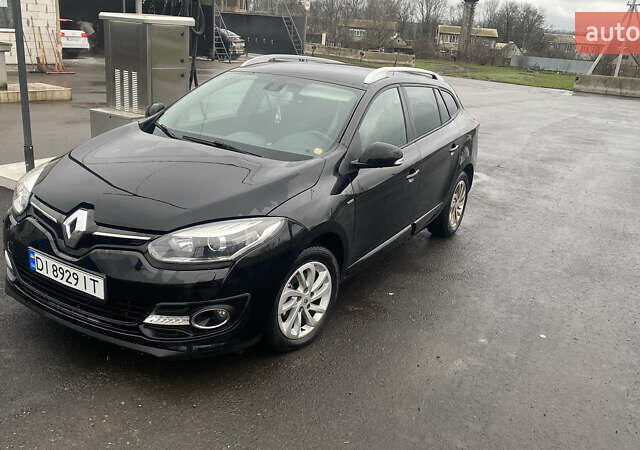 Черный Рено Меган, объемом двигателя 1.5 л и пробегом 214 тыс. км за 8700 $, фото 2 на Automoto.ua