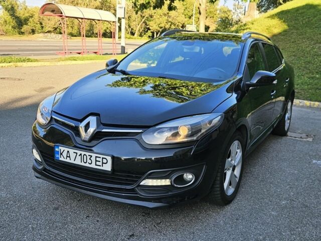 Черный Рено Меган, объемом двигателя 1.5 л и пробегом 318 тыс. км за 7400 $, фото 1 на Automoto.ua