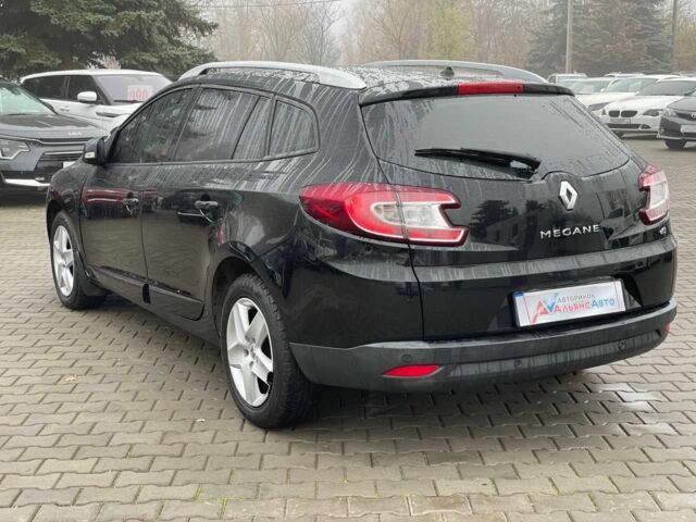 Черный Рено Меган, объемом двигателя 1.5 л и пробегом 263 тыс. км за 8999 $, фото 4 на Automoto.ua