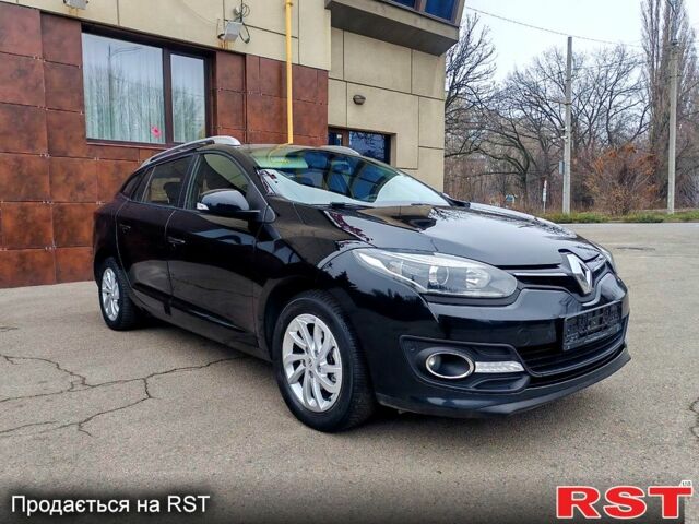 Черный Рено Меган, объемом двигателя 1.5 л и пробегом 217 тыс. км за 8200 $, фото 1 на Automoto.ua
