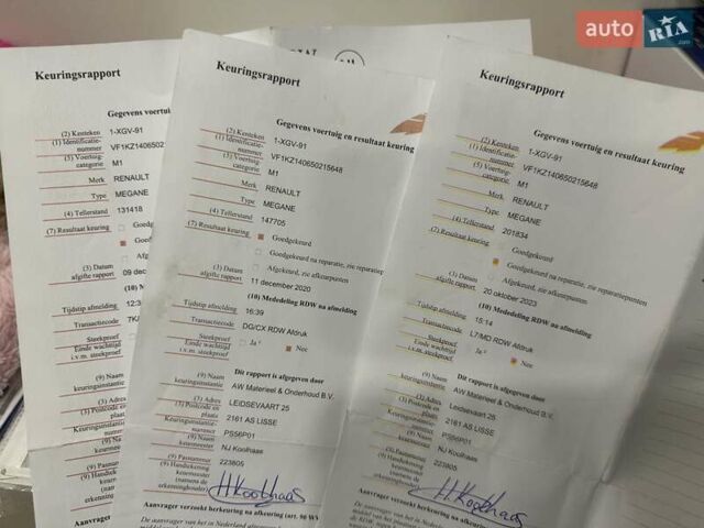 Чорний Рено Меган, об'ємом двигуна 1.5 л та пробігом 228 тис. км за 9500 $, фото 3 на Automoto.ua