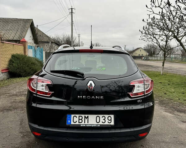 Черный Рено Меган, объемом двигателя 1.5 л и пробегом 101 тыс. км за 9499 $, фото 13 на Automoto.ua