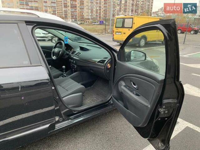 Черный Рено Меган, объемом двигателя 1.5 л и пробегом 290 тыс. км за 6900 $, фото 14 на Automoto.ua