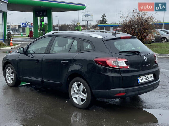 Черный Рено Меган, объемом двигателя 1.5 л и пробегом 220 тыс. км за 9400 $, фото 6 на Automoto.ua