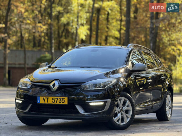 Черный Рено Меган, объемом двигателя 1.5 л и пробегом 244 тыс. км за 8800 $, фото 2 на Automoto.ua