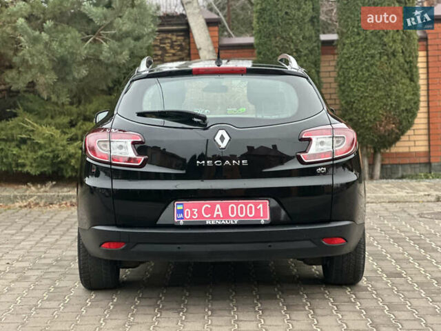 Черный Рено Меган, объемом двигателя 1.5 л и пробегом 258 тыс. км за 8650 $, фото 6 на Automoto.ua