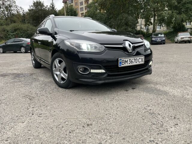 Черный Рено Меган, объемом двигателя 1.5 л и пробегом 260 тыс. км за 7700 $, фото 1 на Automoto.ua