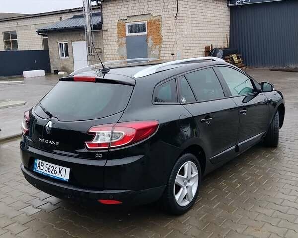 Черный Рено Меган, объемом двигателя 1.5 л и пробегом 186 тыс. км за 7600 $, фото 5 на Automoto.ua