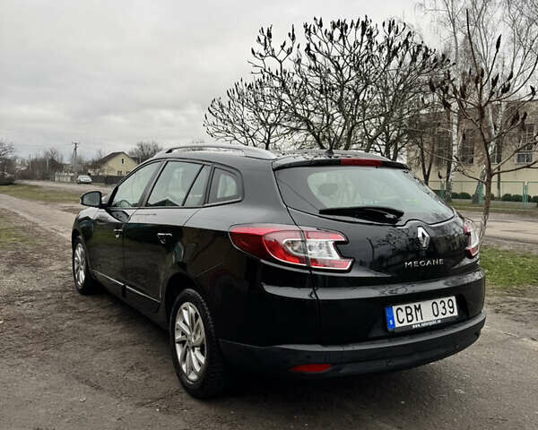 Черный Рено Меган, объемом двигателя 1.5 л и пробегом 101 тыс. км за 9499 $, фото 15 на Automoto.ua