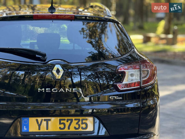 Черный Рено Меган, объемом двигателя 1.5 л и пробегом 244 тыс. км за 8800 $, фото 19 на Automoto.ua