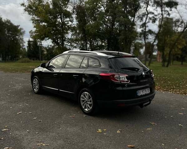 Черный Рено Меган, объемом двигателя 1.5 л и пробегом 282 тыс. км за 8500 $, фото 9 на Automoto.ua