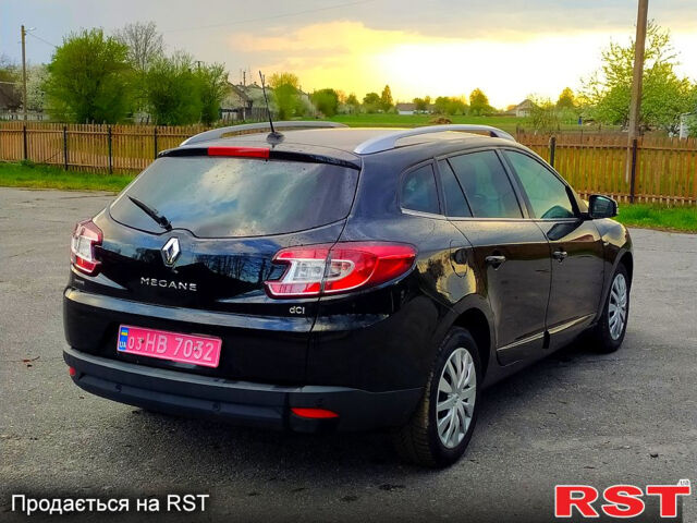 Черный Рено Меган, объемом двигателя 1.5 л и пробегом 250 тыс. км за 8700 $, фото 3 на Automoto.ua