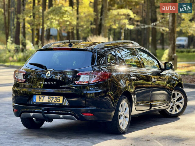 Черный Рено Меган, объемом двигателя 1.5 л и пробегом 244 тыс. км за 8800 $, фото 21 на Automoto.ua