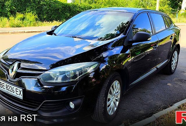 Черный Рено Меган, объемом двигателя 1.5 л и пробегом 305 тыс. км за 7000 $, фото 2 на Automoto.ua