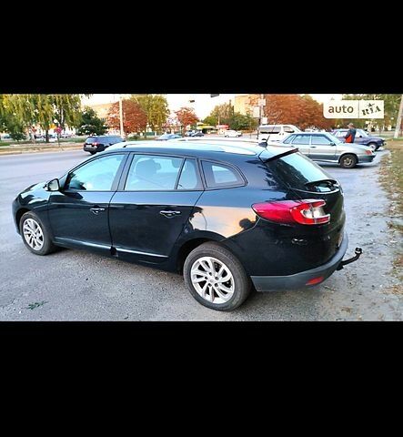 Черный Рено Меган, объемом двигателя 1.5 л и пробегом 280 тыс. км за 8700 $, фото 1 на Automoto.ua