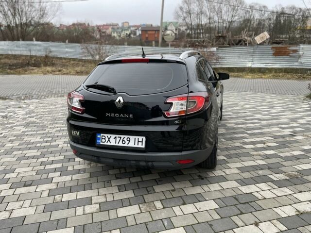 Черный Рено Меган, объемом двигателя 1.5 л и пробегом 294 тыс. км за 7999 $, фото 6 на Automoto.ua