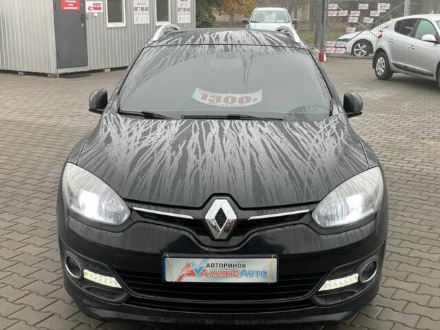 Черный Рено Меган, объемом двигателя 1.5 л и пробегом 263 тыс. км за 8999 $, фото 1 на Automoto.ua