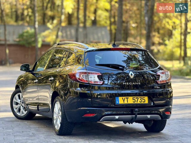 Черный Рено Меган, объемом двигателя 1.5 л и пробегом 244 тыс. км за 8800 $, фото 16 на Automoto.ua
