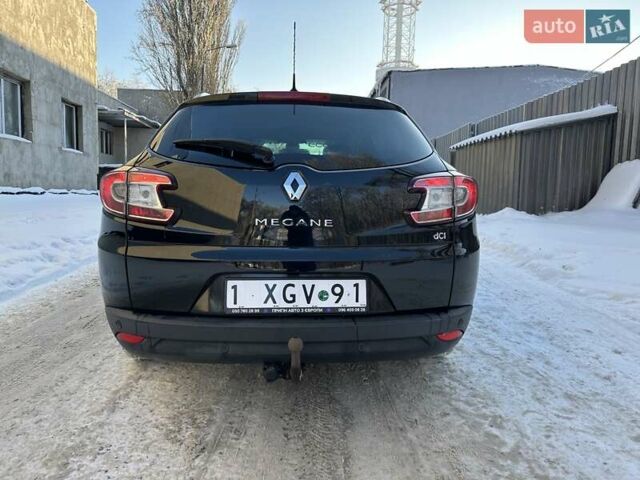 Черный Рено Меган, объемом двигателя 1.5 л и пробегом 229 тыс. км за 9500 $, фото 7 на Automoto.ua