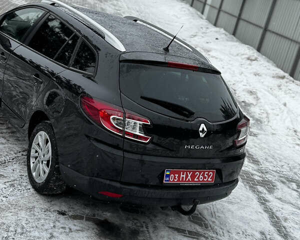 Черный Рено Меган, объемом двигателя 1.5 л и пробегом 220 тыс. км за 9000 $, фото 10 на Automoto.ua