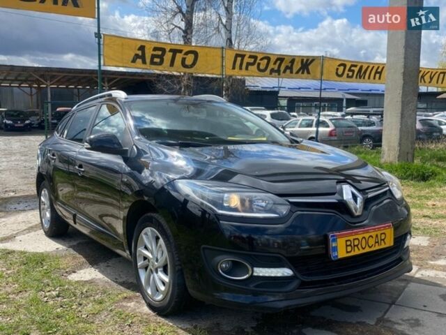 Черный Рено Меган, объемом двигателя 1.46 л и пробегом 233 тыс. км за 8999 $, фото 2 на Automoto.ua
