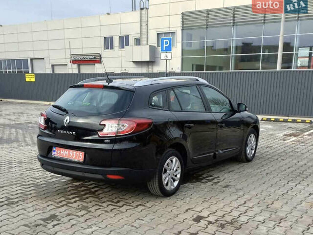 Черный Рено Меган, объемом двигателя 1.5 л и пробегом 184 тыс. км за 9250 $, фото 5 на Automoto.ua