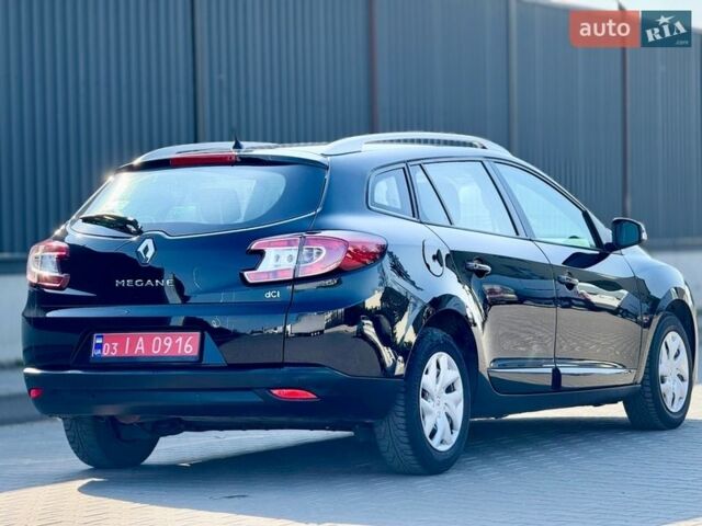 Черный Рено Меган, объемом двигателя 1.5 л и пробегом 248 тыс. км за 7499 $, фото 11 на Automoto.ua