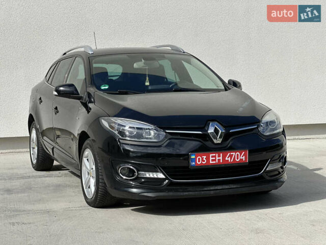 Чорний Рено Меган, об'ємом двигуна 1.5 л та пробігом 233 тис. км за 9850 $, фото 1 на Automoto.ua