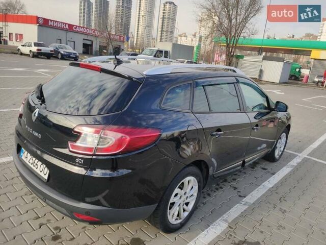 Черный Рено Меган, объемом двигателя 1.5 л и пробегом 340 тыс. км за 8500 $, фото 6 на Automoto.ua