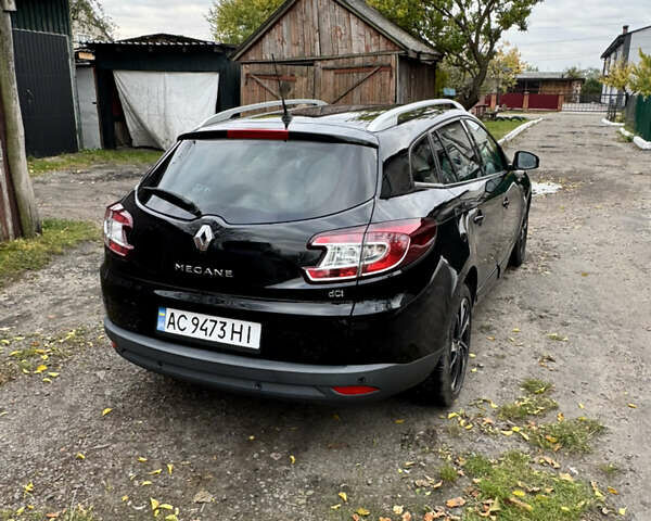 Черный Рено Меган, объемом двигателя 1.5 л и пробегом 207 тыс. км за 10900 $, фото 11 на Automoto.ua