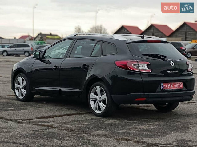 Черный Рено Меган, объемом двигателя 1.5 л и пробегом 242 тыс. км за 9500 $, фото 9 на Automoto.ua
