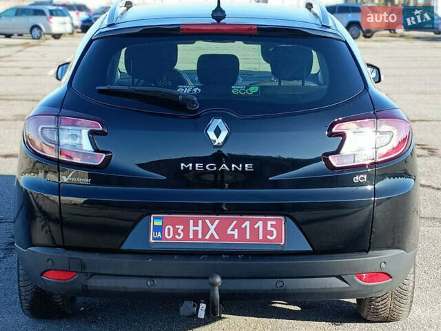 Чорний Рено Меган, об'ємом двигуна 1.5 л та пробігом 242 тис. км за 9300 $, фото 9 на Automoto.ua