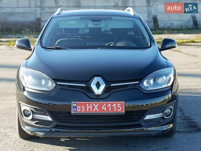Черный Рено Меган, объемом двигателя 1.5 л и пробегом 242 тыс. км за 9150 $, фото 1 на Automoto.ua