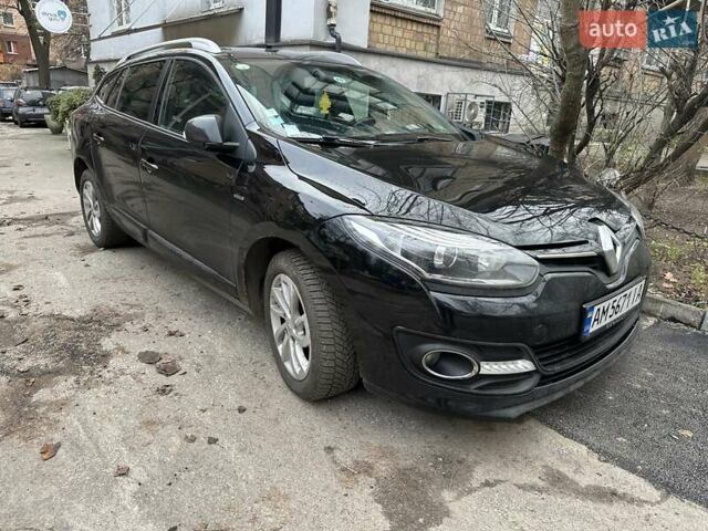 Черный Рено Меган, объемом двигателя 1.46 л и пробегом 290 тыс. км за 8700 $, фото 1 на Automoto.ua